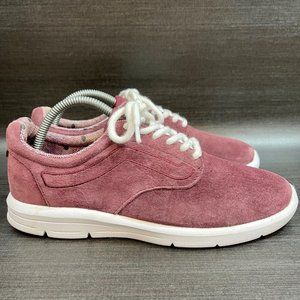 VANS ISO 1.5 Ultra Cush Suede Women’s Size 8.5 Purple Tweed Dots skate shoes